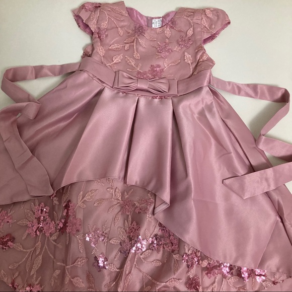 Luxury Embroidered Floral wedding birthday dress - Picture 12 of 13